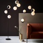 Stojací lampy - NOR 48613003 Stojací lampa Lilly 3x15W E14 černá opál - NORDLUX - foto 6