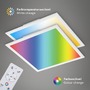 Hranatá - BRILO 7152-016 RGB LED stropní svítidlo, noční světlo, stmívatelné - BRILO - foto 6