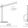 Stolní lampy pracovní - RED R14295 ROD DIMM stolní černá 230V LED 5.5W 3000K 4000K 6500K - RED - DESIGN RENDL - foto 6