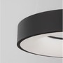 Kruhová - NV 9853044 Závěsné svítidlo RANDO SMART černý hliník a akryl LED 50W 230V 3000K - 4000K IP20 Tuya stmívatelné - NOVA LUCE - foto 6