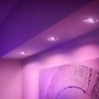 Kruhová - PH 8720169319097 Hue WACA Centura podhledové LED svítidlo 3x GU10 5,7W 350lm 2000-6500K RGB kulaté IP20 bílé - PHILIPS - foto 6