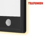 Nástěnná - TF 313905TF TELEFUNKEN LED venkovní nástěnné svítidlo s čidlem, 28 cm, 16 W, černá - BRILONER - foto 6
