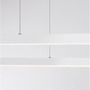 Dekorativní - NV 9345625 Závěsné svítidlo CUPPE bílý hliník a akryl LED 58W 230V 3000K IP20 stmívatelné - NOVA LUCE - foto 6