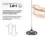 Dekorativní - LD 15692-15 Kolekce Schöner Wohnen LED závěsné svítidlo POSH, šedá, 1-ramenné, stmívatelné, SimplyDim, 3000K - JUST LIGHT - foto 6