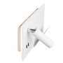 Bodová - LA 1003458 SOMNILA SPOT vnitřní nástěnné svítidlo LED 3000K, bílá, verze vpravo vč. USB přípojky - BIG WHITE (SLV) - foto 6