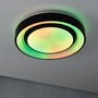 Kruhová - P 70544 LED stropní svítidlo Rainbow efekt duhy RGBW 230V 22W černá/bílá - PAULMANN - foto 6