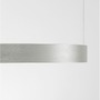 Kruhová - NV 9345614 Závěsné svítidlo PERRINE šampaň stříbrný hliník a akryl LED 30W 230V 3000K IP20 stmívatelné - NOVA LUCE - foto 6