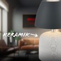 Stolní lampy dekorační - BRILO 7593015 Cera stolní lampa - 2,5W, 200lm, bezdrátová, IP44, LED, stmívatelná, teplá bílá, šedá/antracit - BRILO - foto 6