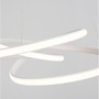 Kruhová - NV 9147111 Závěsné svítidlo MENTON bílý hliník a akryl LED 43W 230V 3000K IP20 stmívatelné - NOVA LUCE - foto 6