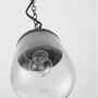 Závěsná - NV 9060197 Venkovní závěsné svítidlo OMIKA tmavě šedý hliník a čiré sklo E27 1x12W 110-240V bez žárovky IP54 - NOVA LUCE - foto 6
