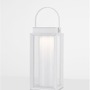 Solární - NV 9002861 Venkovní stolní lampa VERHAAL bílý hliník a čiré sklo LED 2W 3000K 3,7V 360st. IP54 solární / USB kabel / vypínač na těle - NOVA LUCE - foto 6