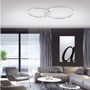 Kruhová - PN 6590-95 Q-KATE, LED stropní svítidlo, Smart Home ZigBee 2700-5000K - PAUL NEUHAUS - foto 6