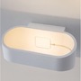 Nástěnná - NV 9257871 Venkovní nástěnné svítidlo MILE bílý hliník a sklo LED 9W 3000K 100-240V 155st. IP54 světlo nahoru a dolů - NOVA LUCE - foto 6