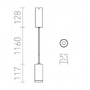Subtilní - RED R12493 BOGARD závěsná matná černá 230V LED 5W 40° 3000K - RED - DESIGN RENDL - foto 6