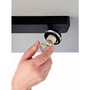 Bodová - IMPR 348170 Deko-Light stropní přisazené svítidlo Librae lineární I 220-240V AC/50-60Hz GU10 1x max. 50,00 W 122 mm tmavě černá RAL 9005 - foto 6