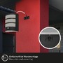 Nástěnná - BRI 3795015 LED nabíjecí nástěnné svítidlo, venkovní, pohybové čidlo, soumrakový senzor, IP44, černá - BRILONER - foto 6