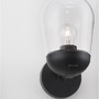 Nástěnná - NV 9060194 Venkovní nástěnné svítidlo OMIKA tmavě šedý hliník a čiré sklo E27 1x12W 220-240V bez žárovky IP54 - NOVA LUCE - foto 6