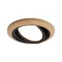 Kruhová - P 92237 LED vestavné svítidlo Lanati 3ks sada kruhové 84mm 30° Coin 3x6W 230V 2700K dub/černá mat - PAULMANN - foto 6