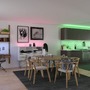 Dekorační - P 78863 SimpLED LED Strip Full-Line COB kompletní sada 1,5m 12W 840LEDs/m RGB 24VA - PAULMANN - foto 6