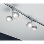 Svítidla - P 95471 URail LED spotové svítidlo Double Pellet 2x4W matný chrom/bílá stmívatelné - PAULMANN - foto 6