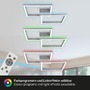 Hranatá - BRILO 3753019 RGB CCT LED stropní svítidlo, 64 cm, 40 W, 3600 lm, hliník (starý kód: BRILO 3753-019) - BRILO - foto 6