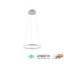 Kruhová - PN 2381-16 TITUS LED závěsné svítidlo 40x40 bílá, kruhové stmívatelné, paměťová funkce, moderní SimplyDim 3000K - PAUL NEUHAUS - foto 6