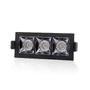 Hranatá - SLC SLC1263 Vestavné LED svítidlo PIXEL X3 9 W 220-240 V 3000 K stmívatelné 36° Ra90 černé - TLG - foto 6