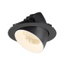Kruhová - LA 1009871 NUMINOS® GIMBLE XL Stropní vestavné svítidlo, 2700 K, 55°, černá / bílá - BIG WHITE (SLV) - foto 6