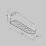 Lištové Magnetic Maytoni Radity - M TR082-1-6W3K-M-W Svítidlo pro kolejnicový systém Points 3000K 6W 600lm bílý hliník teplá bílá Radity - MAYTONI - foto 6