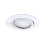 Kruhová - P 92463 LED vestavné svítidlo Smart Home Zigbee Base Coin základní sada výklopné kruhové 90mm 20° 3x4,9W 230V stmívatelné 3000K bílá - PAULMANN - foto 6