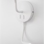 S ramenem - NV 9129329 Nástěnné svítidlo SAGE bílý hliník bílé stínidlo vypínač na těle E27 1x12W LED 1x3W 220V bez žárovky IP20 čtecí lampička - NOVA LUCE - foto 6