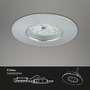 Kruhová - BRI 7204-039 3ks sada LED vestavné svítidlo, pr. 7,5 cm, hliník - BRILONER - foto 6