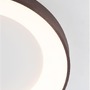 Kruhová - NV 9353855 Stropní svítidlo RANDO THIN broušený kávově hnědý hliník a akryl LED 50W 230V 3000K IP20 stmívatelné - NOVA LUCE - foto 6