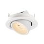 Kruhová - LA 1009395 NUMINOS® GIMBLE S Stropní vestavné svítidlo, 2700 K, 55°, IP20, kulaté, bílé - BIG WHITE (SLV) - foto 6