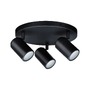 Bodová - P 66776 Spotlight Zyli IP44 GU10 230V max. 3x10W stmívatelné černá mat - PAULMANN - foto 6