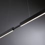 Podélná - P 78024 LED závěsné svítidlo Smart Home Zigbee 3.0 Aptare RGBW+ stmívatelné / 2x16W černá kartáčovaná - PAULMANN - foto 6