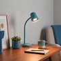 Stolní lampy pracovní - BRILO 7476010 Stolní lampa, 38,5 cm, 1x GU10, max. 9W, tyrkysová - BRILO - foto 6