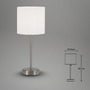 Stolní lampy dekorační - BRILO 7002016 Stolní lampa, max. 25 W, 38,5 cm, bílé (starý kód: BRILO 7002-016) - BRILO - foto 6