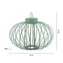 Na stůl - LD 19305-43 AKUBA LED stolní lampa průměr 46cm zelená na baterie USB IP44 stmívatelné dotykem 2700K - JUST LIGHT - foto 6
