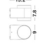 Nástěnná - NV 9200202 Venkovní nástěnné svítidlo NUS černý hliník a akrylový difuzor LED 2x4W 3000K 100-240V 120st. IP54 světlo nahoru a dolů - NOVA LUCE - foto 6