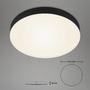 Kruhová - BRI 7066-015 LED stropní svítidlo, pr. 27,8 cm, 21 W, černá - BRILONER - foto 6