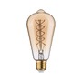 E27 - P 29242 Rustic Shine Standard 230V LED žárovka E27 Filament S-Form 4,2W 1800K stmívatelné zlatá - PAULMANN - foto 6