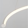 Kruhová - NV 9010021 Závěsné svítidlo BREDA bílý hliník a akryl LED 30W 220V 3000K IP20 - NOVA LUCE - foto 6