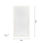 Hranatá - LD 18069-16 BEROA LED stropní svítidlo s infračerveným topením hranaté bílé dálkový ovladač 2700-5000K - LEUCHTEN DIREKT / JUST LIGHT - foto 6