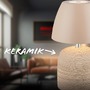 Stolní lampy dekorační - BRILO 7593011 Cera stolní lampa - 2,5W, 200lm, bezdrátová, IP44, LED, stmívatelná, teplá bílá, béžová - BRILO - foto 6