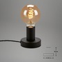Stolní lampy dekorační - BRILO 7023-015 Stolní lampa, pr. 10 cm, max. 10 W, černá - BRILO - foto 6
