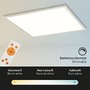 Hranatá - BRILO 7195016 CCT svítidlo LED panel, 59,5 cm, 3800 lm, 36 W, bílé (starý kód: BRILO 7195-016) - BRILO - foto 6