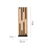 Stolní lampy dekorační - PN 4822-79 LED stolní lampa Q-AKUSTIK dřevo, přírodní Smarthome s aplikací CCT ZigBee 2700-5000K - PAUL NEUHAUS - foto 6