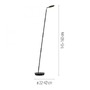 Stojací lampy - PN 241-18 LED stojací svítidlo na baterie BENTE, černá, bateriové svítidlo, nabíjecí, stmívatelné,, 2700-5000K - PAUL NEUHAUS - foto 6
