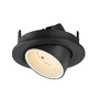 Kruhová - LA 1009386 NUMINOS® GIMBLE S Stropní vestavné svítidlo, 2700 K, 55°, IP20, kulaté, černé / bílé - BIG WHITE (SLV) - foto 6